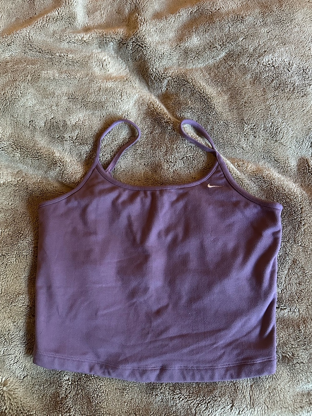 Nike Women's Lilac Slim-Strap Tank Top